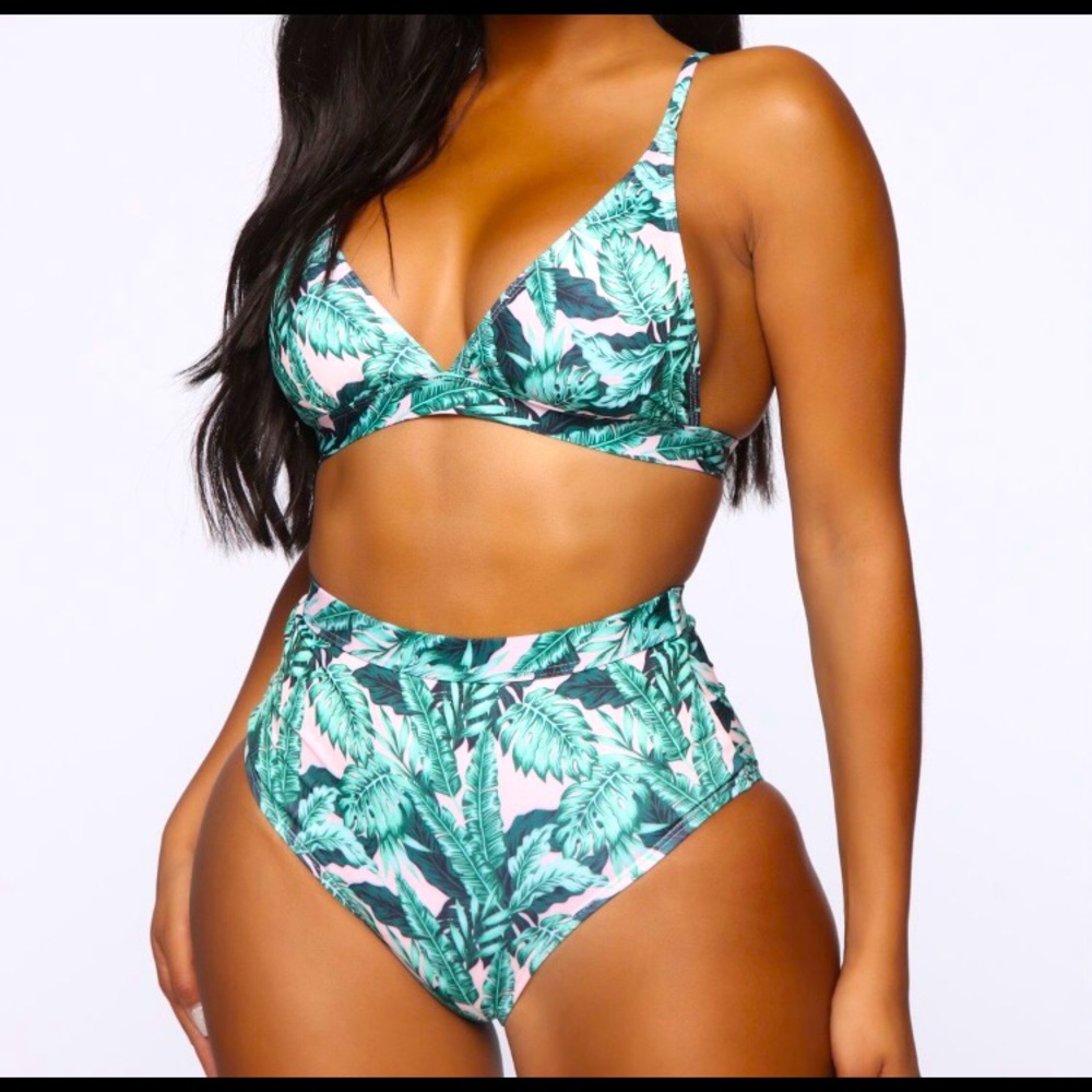 Two piece bathing suit